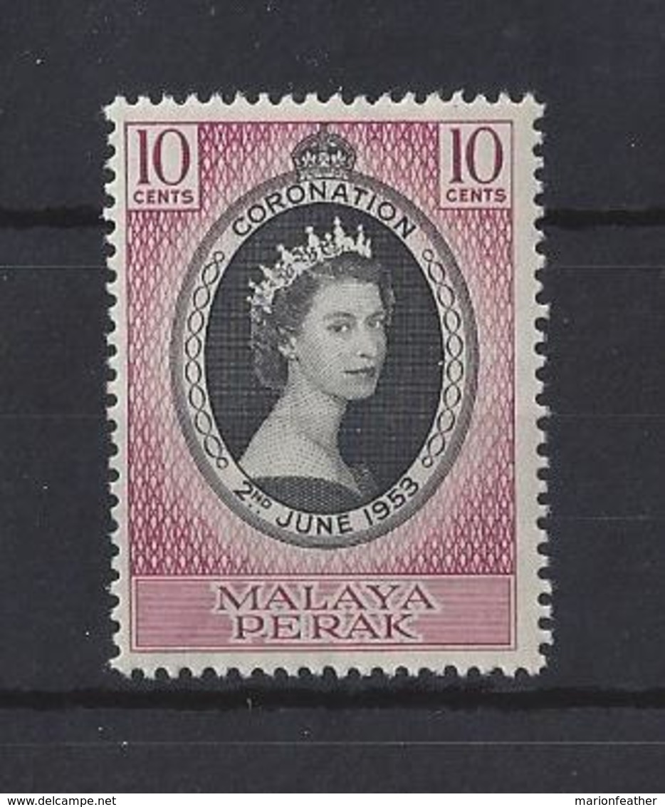 MALAYA.." PERAK..".QUEEN ELIZABETH II.(1952-NOW)...." OMNIBUS "....10c...CORONATION STAMP....MNH. - Perak