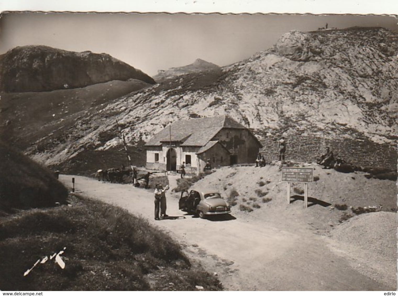 **  64  ***  Col Du Pourtalet Le Poste Frontiere Espagnol - Timbrée TTB - Other & Unclassified