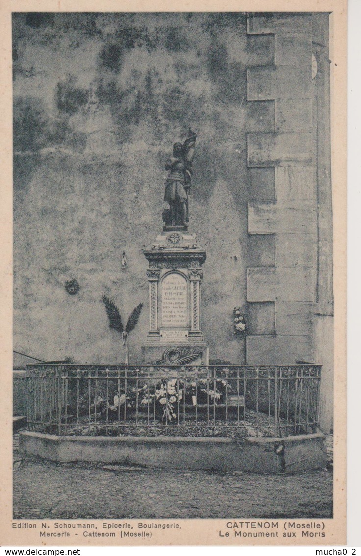 57 - CATTENOM - LE MONUMENT AUX MORTS - Autres & Non Classés