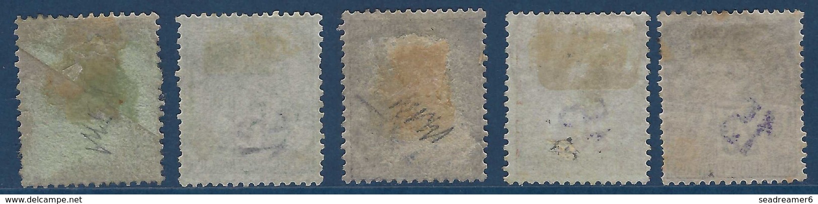 France Colonies Diego Suarez N°1 à 5 Oblitérés TTB - Used Stamps