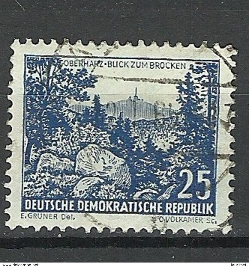 Germany DDR 1961 Michel 816 Brocken O - Aardrijkskunde