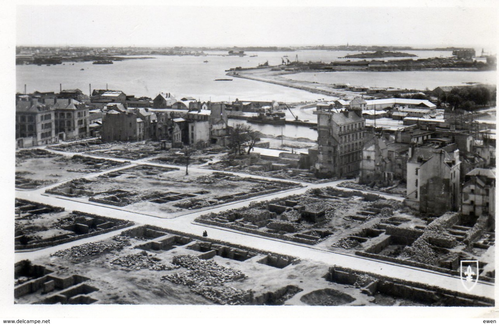 Lorient. La Rade (Après Les Bombardements De 1944) - Lorient