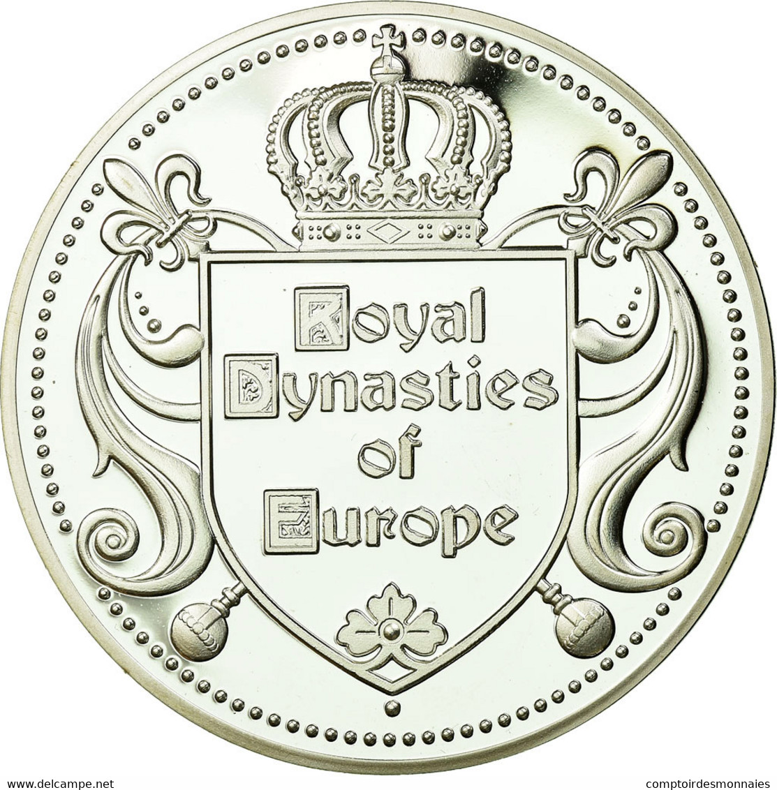 Belgique, Médaille, Les Dynasties Royales, Albert II Et Paola, FDC, Cuivre - Andere & Zonder Classificatie