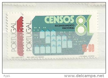 1981 MNH Portugal, Census,  Postfris - Neufs