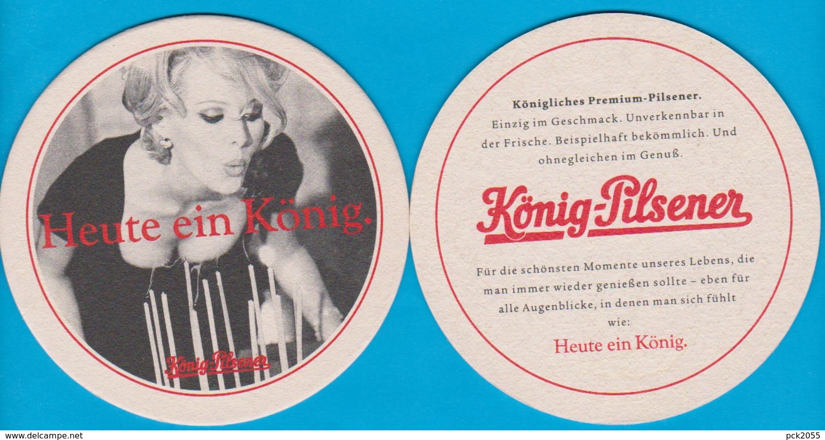 König Brauerei Duisburg ( Bd 2261 ) - Bierdeckel