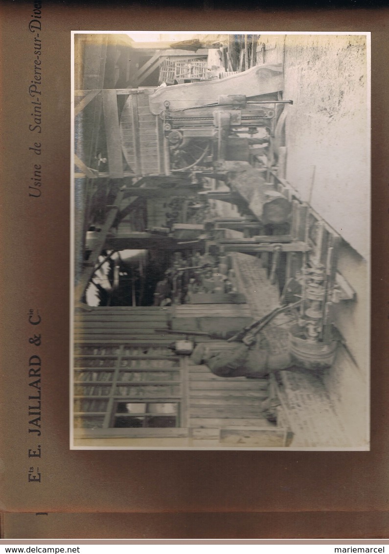 D14 SAINT PIERRE SUR DIVES. Ets E. JAILLARD & Cie. USINE BOIS GRUMES SCIERIE.