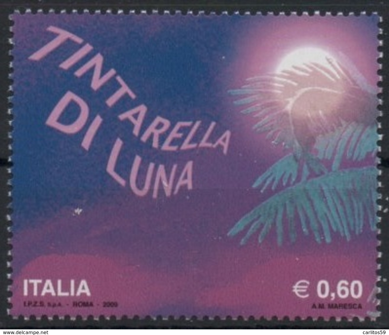 Italia - Repubblica 2009 "Tintarella Di Luna €. 0,60", Nuovo - 2001-10: Mint/hinged