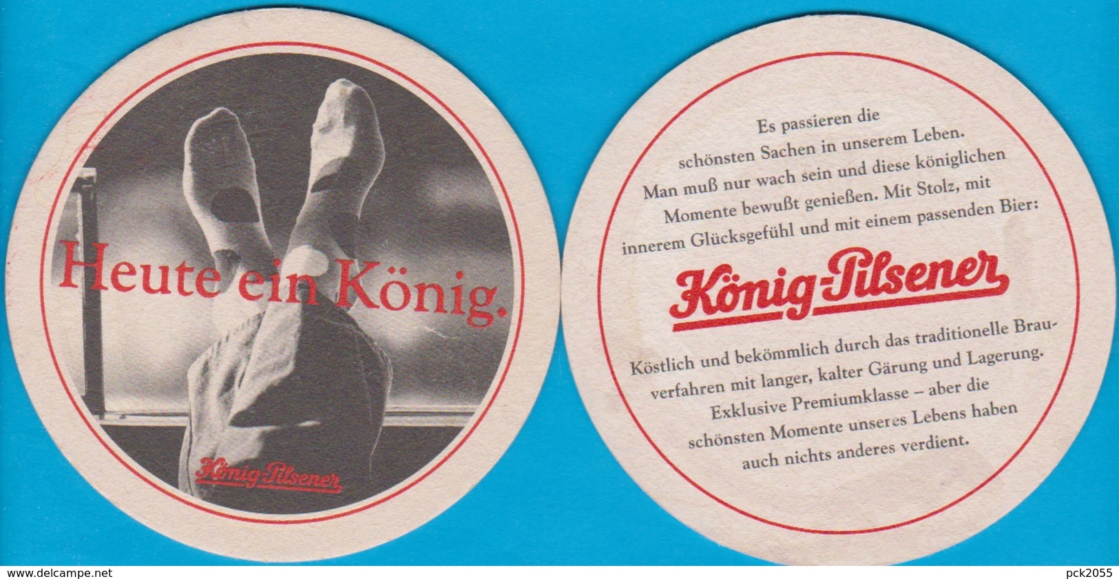 König Brauerei Duisburg ( Bd 2269 ) - Bierdeckel