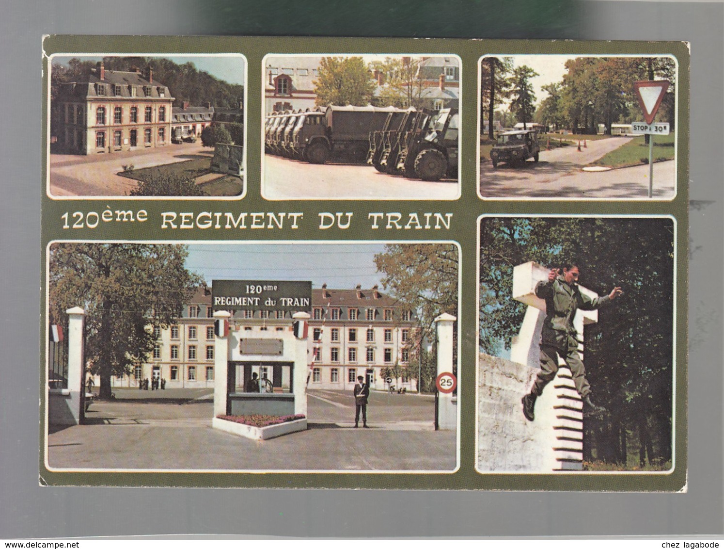 CP (77) Fontainebleau - 120° Régiment Du Train - Fontainebleau