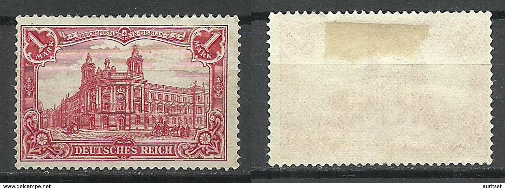 Deutsches Reich 1902 Michel 78 A (26:17 Zähnungslöcher), Ungebraucht (*) - Ungebraucht