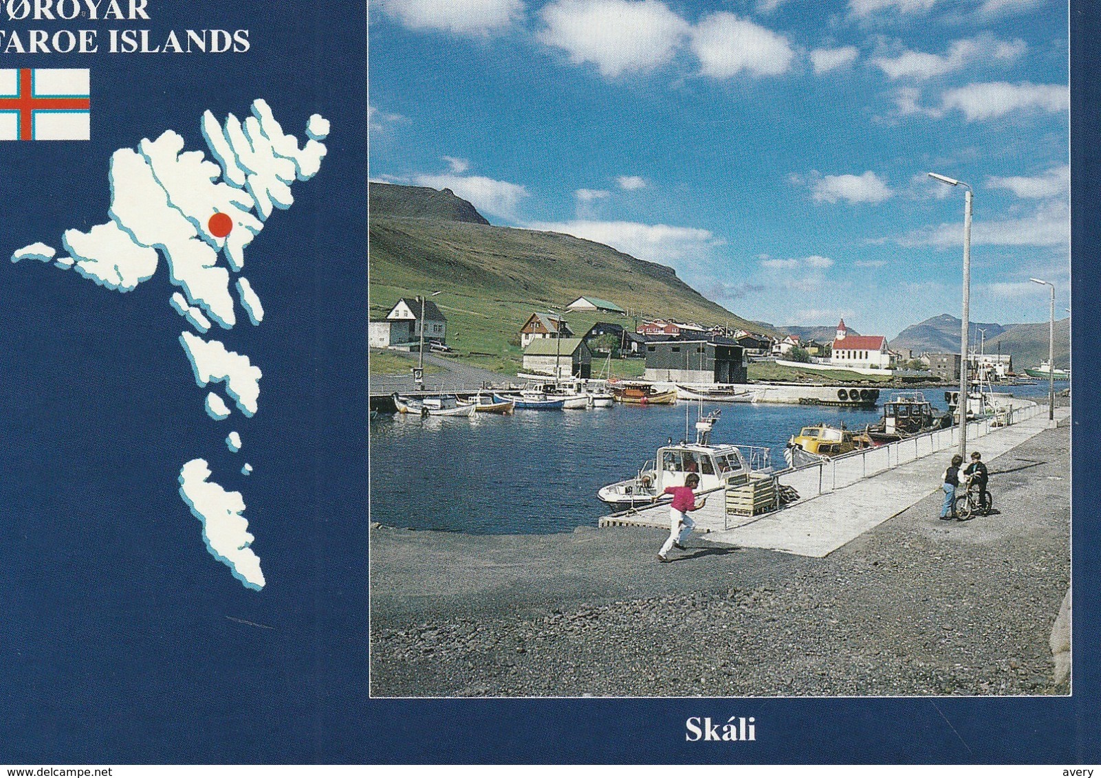 Foroyar  Faroe Islands Skali - Isole Faroer