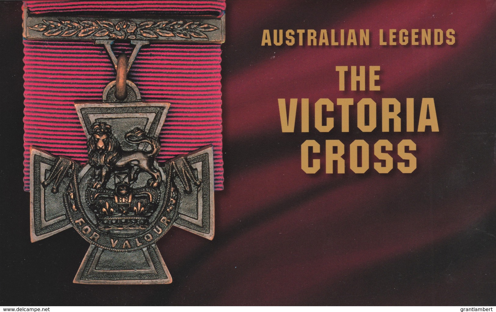 Australia 2015 Legends - The Victoria Cross Presentation Pack - Presentation Packs