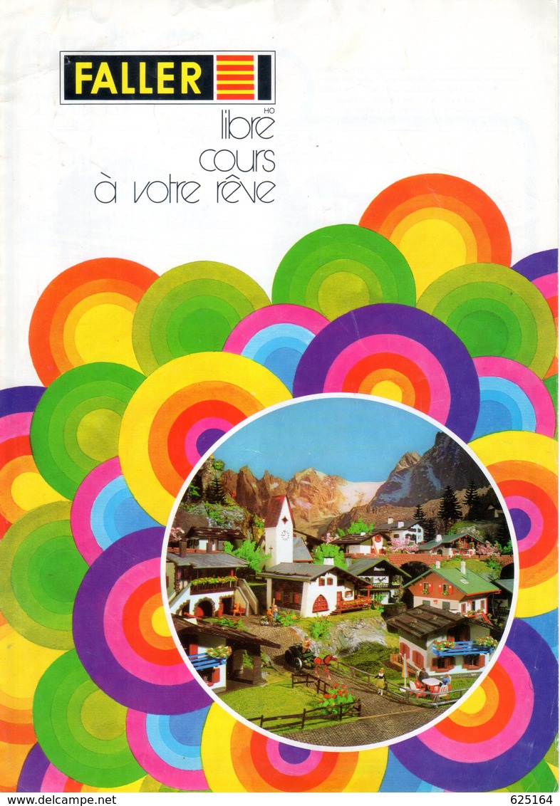 Catalogue FALLER Preiser 1984 Livre Cours à Votre Rêve HO 1/87 - Français