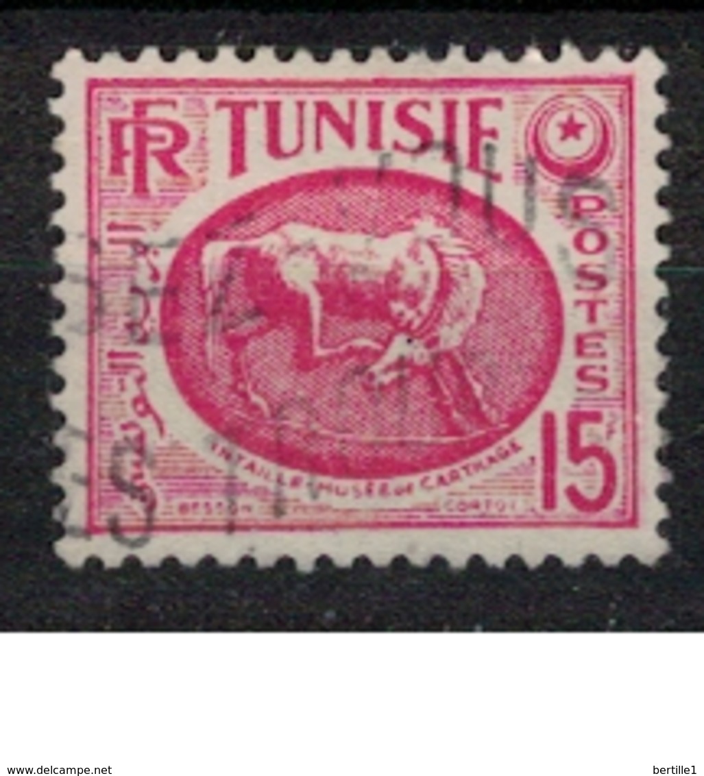 TUNISIE       N°  YVERT     344       OBLITERE       ( O   2/27 ) - Oblitérés