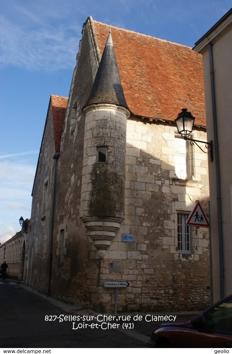 Selles-sur-Cher (41)- Rue De Clamecy (Edition à Tirage Limité) - Selles Sur Cher