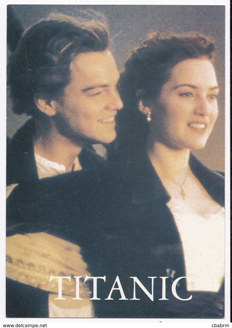 TITANIC   Carte Postale N° L.D.C.38  Léonardo DI CAPRIO  Kate WINSLET - Schauspieler