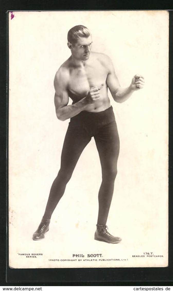 AK Famous Boxers, Phill Scott - Boxe