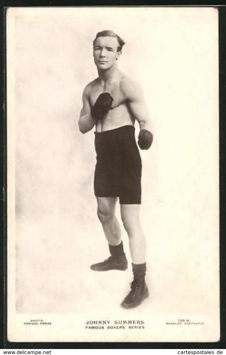 AK Famous Boxers, Johnny Summers - Boxe