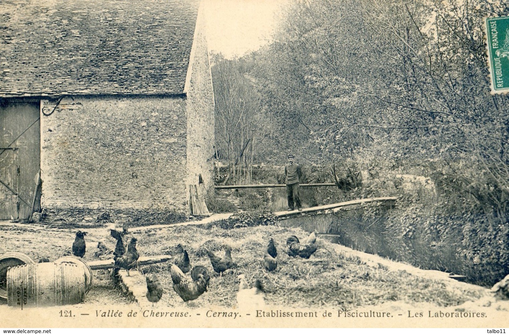 78 - Vallée De Chevreuse - Cernay - Etablissement De Pisciculture - Les Laboratoires - Cernay-la-Ville