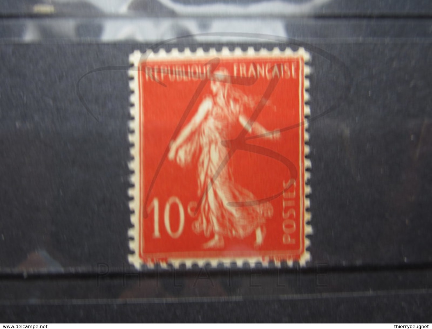 VEND BEAU TIMBRE DE FRANCE N° 135 , TYPE III , XX !!! - 1906-38 Sower - Cameo