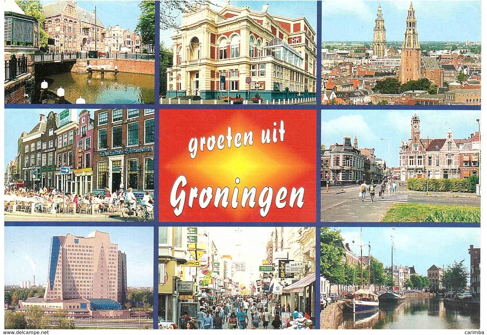 CARTOLINA  X ITALY - Groningen