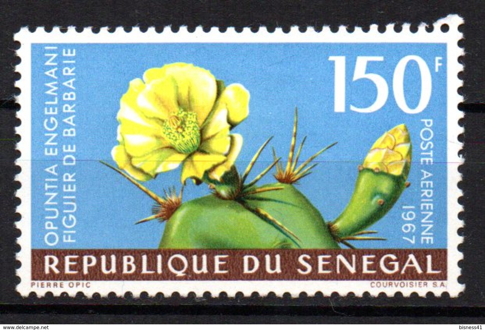 Col15 Sénégal 1967  PA  N° 60 Neuf X MH Cote : 5,50€ - Senegal (1960-...)