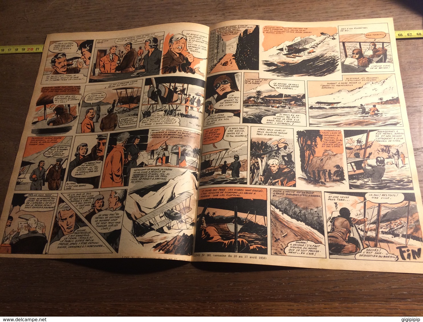 1957 HISTOIRE ILLUSTREE ADRIENNE BOLLAND AVIATRICE - Collections