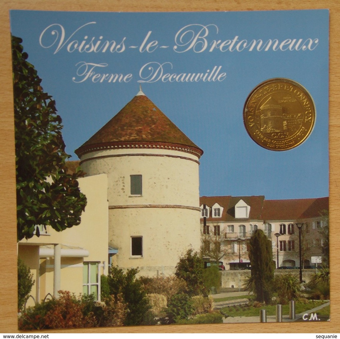 Médaille Touristique Voisins Le Bretonneux 2010 Ferme Decauville - 2010