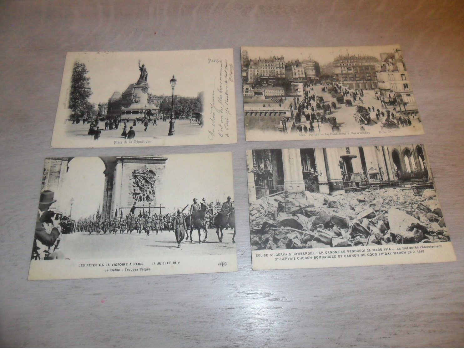 Beau lot de 60 cartes postales de France  Paris   Mooi lot van 60 postkaarten van Frankrijk  Parijs  - 60 scans