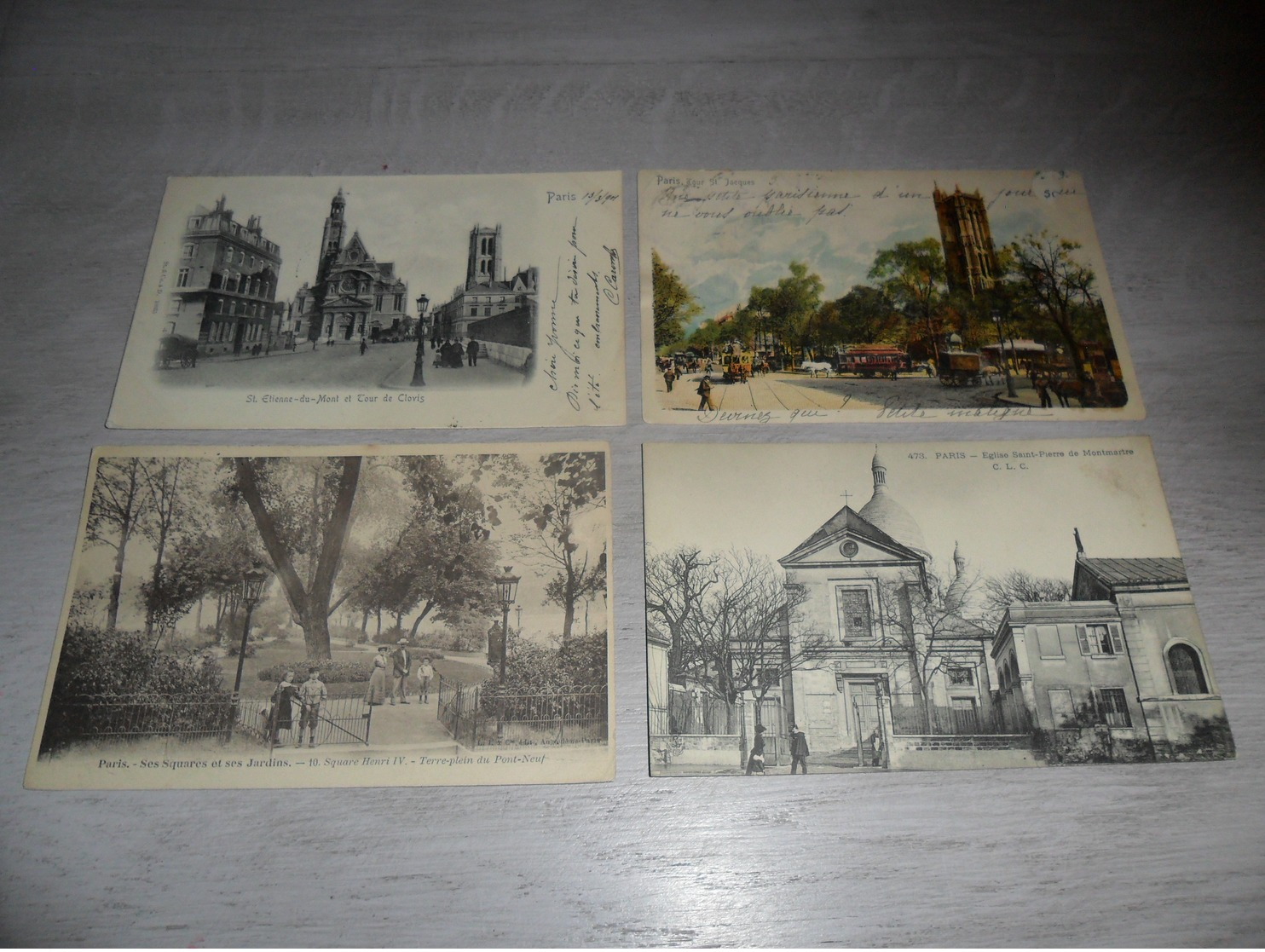 Beau lot de 60 cartes postales de France  Paris   Mooi lot van 60 postkaarten van Frankrijk  Parijs  - 60 scans