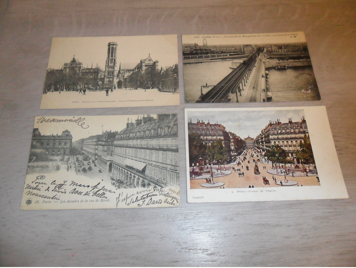 Beau lot de 60 cartes postales de France  Paris   Mooi lot van 60 postkaarten van Frankrijk  Parijs  - 60 scans