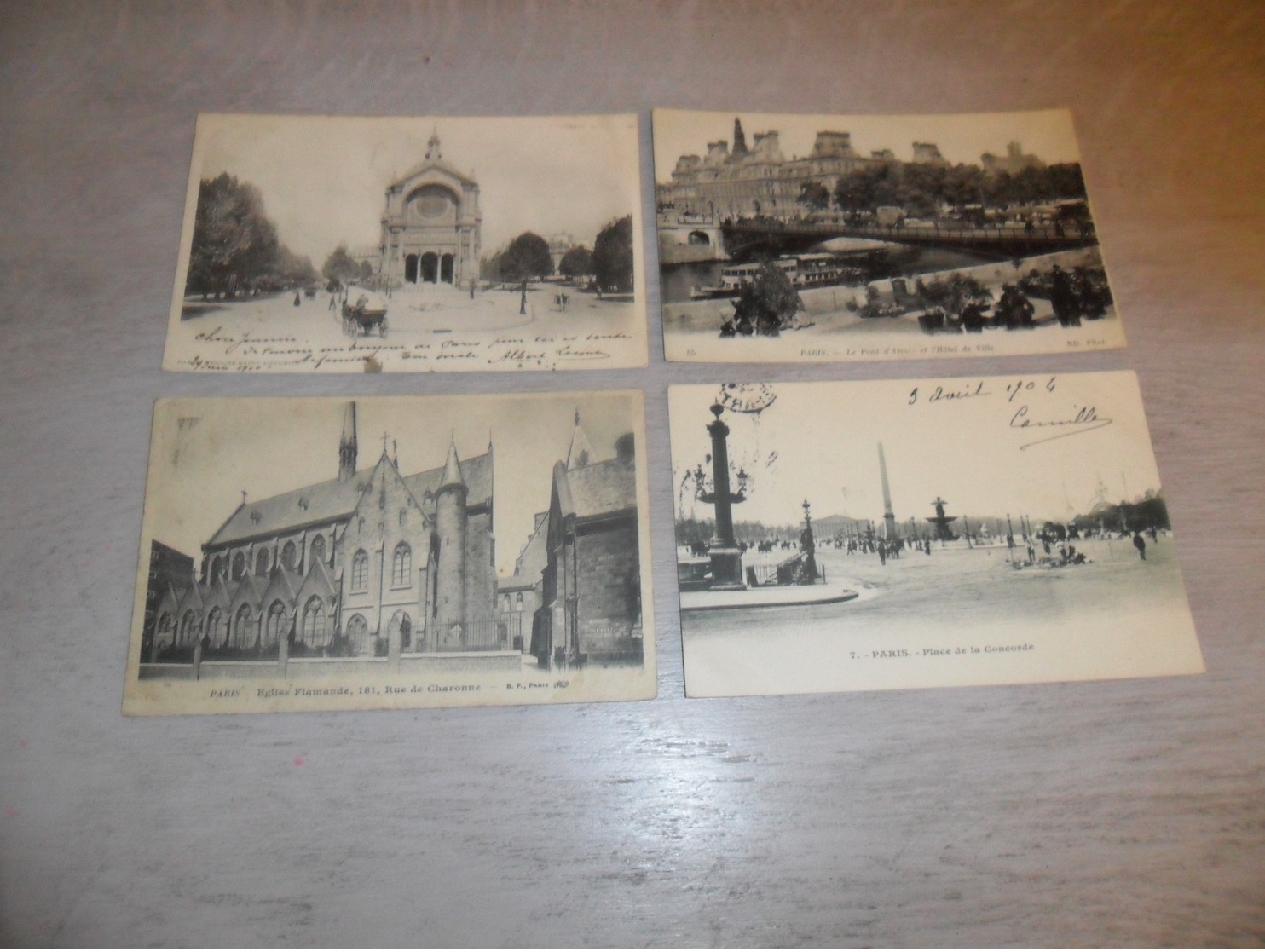 Beau lot de 60 cartes postales de France  Paris   Mooi lot van 60 postkaarten van Frankrijk  Parijs  - 60 scans