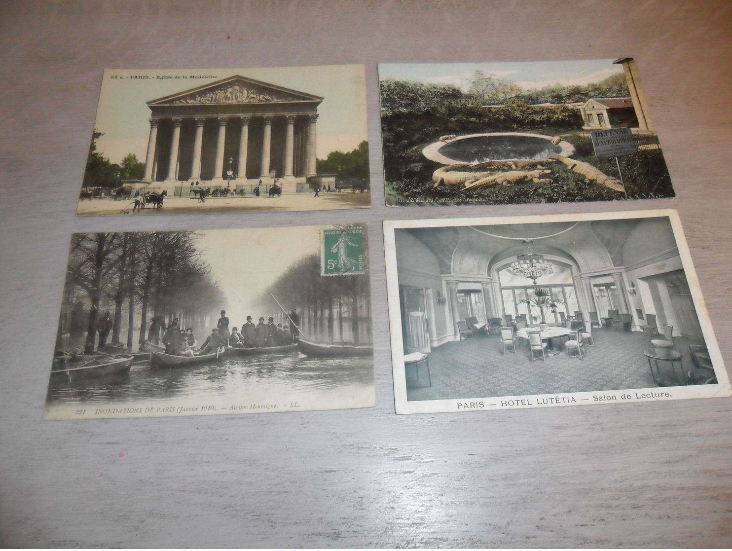 Beau lot de 60 cartes postales de France  Paris   Mooi lot van 60 postkaarten van Frankrijk  Parijs  - 60 scans