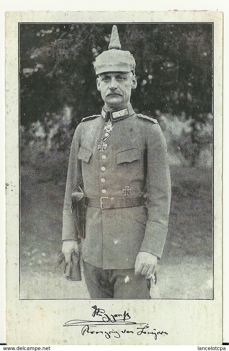 59 - LILLE / CARTE POSTALE ALLEMANDE - OFFICIER ALLEMAND - LILLE KRIEGSZEITUNG - Lille