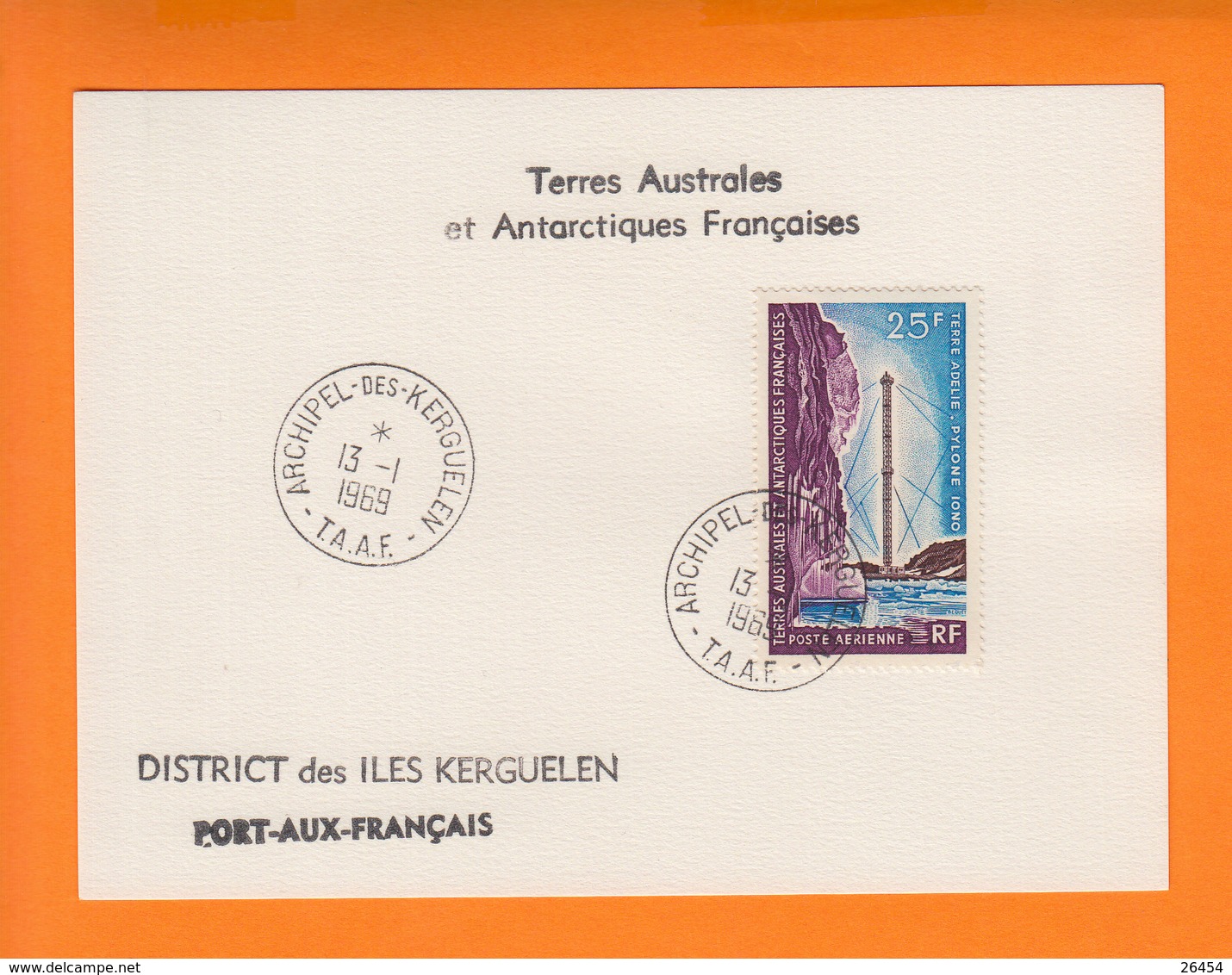 TAAF  Lot De  2 POSTE AERIENNE  25F Et 50f + DUMONT D'URVILLE 30f  " TRES BONNE COTE Des 3 " - Airmail