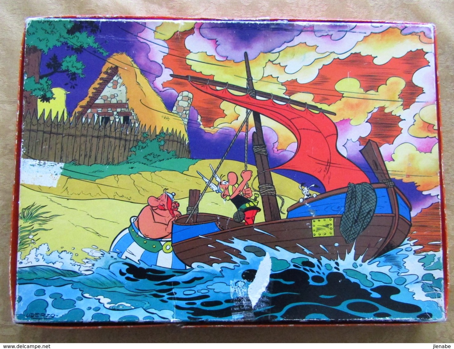 ASTERIX Dans Les Bois Boite 2 Puzzles Dargaud 1975 36 + 48 Pièces - Puzzles