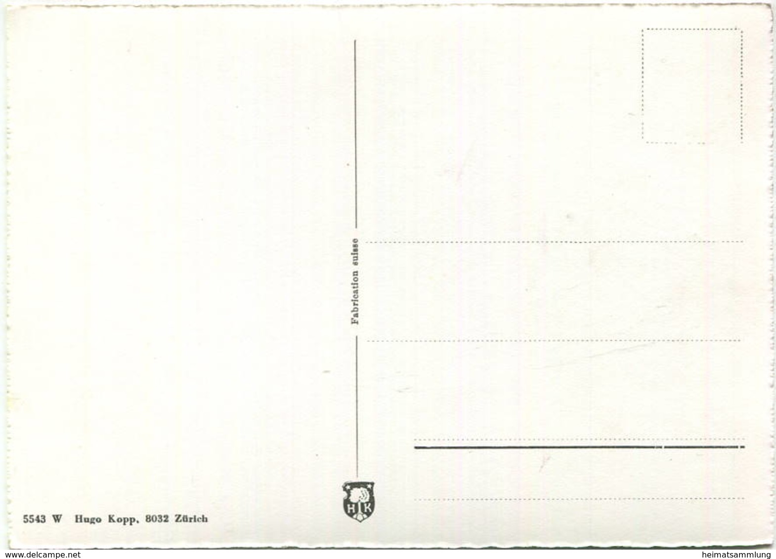 Illgau - Foto-AK Grossformat - Verlag Hugo Kopp Zürich - Illgau