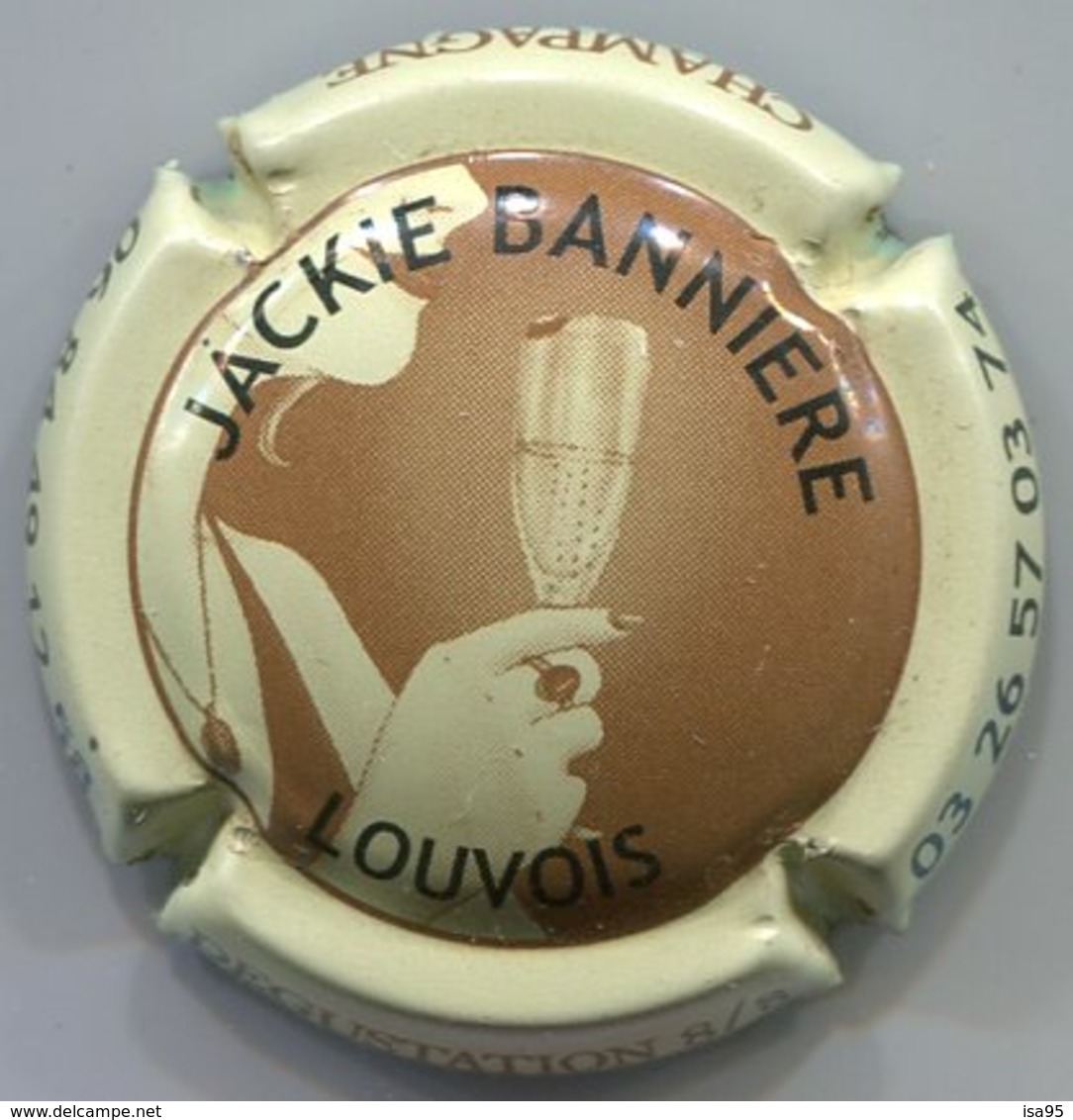 CAPSULE-705o-CHAMPAGNE BANNIERE Jackie 8-8 DEGUSTATION - Autres & Non Classés