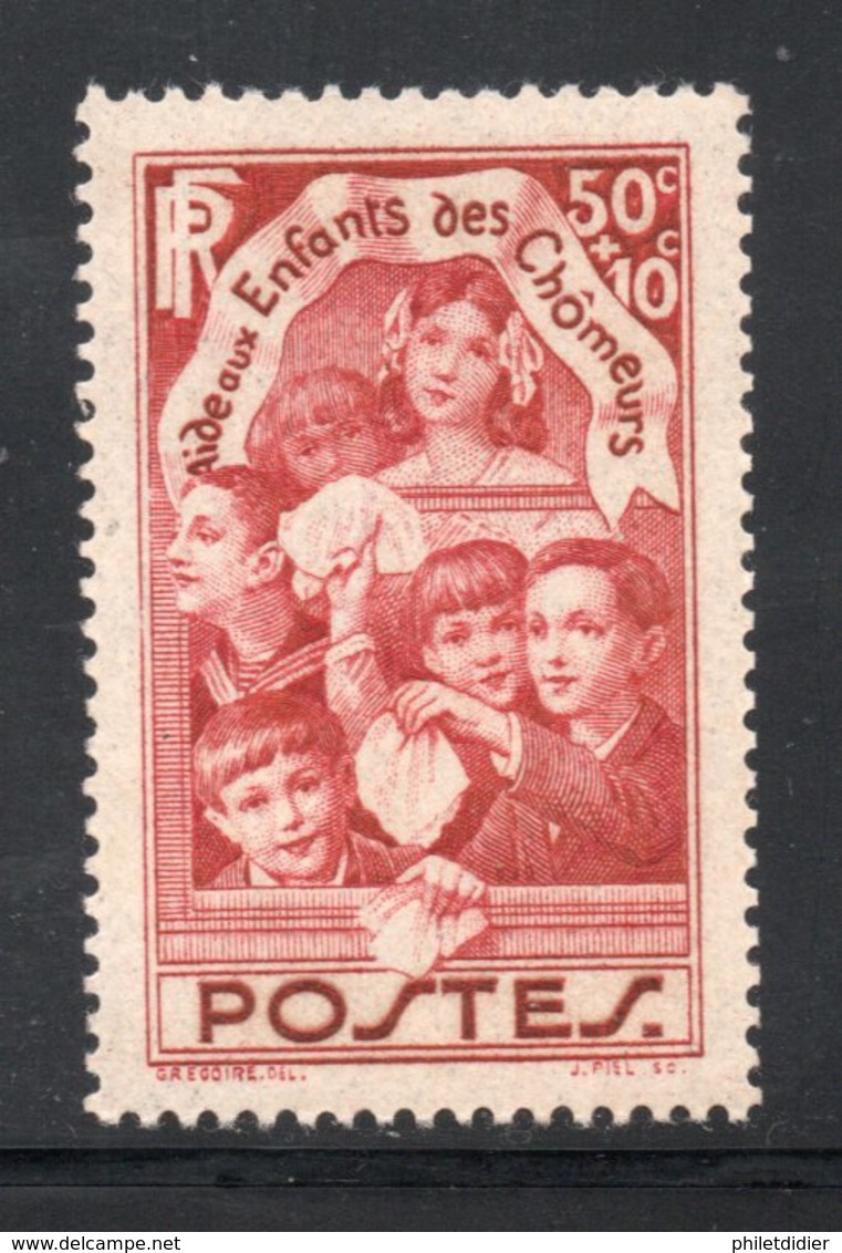 YT 312 NEUF* * - Côte 8 € - - Unused Stamps