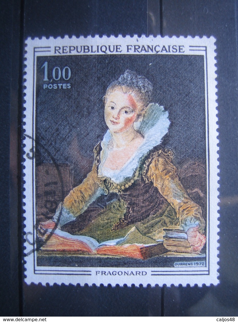 FRANCE    N° 1702 - OBLITERATION RONDE - Used Stamps