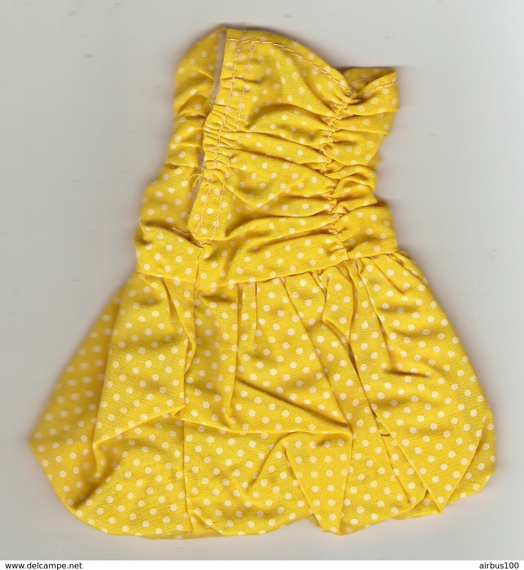 POUPEE BARBIE - JUPE ROBE JAUNE - BUSTIER ELASTIQUE - Barbie