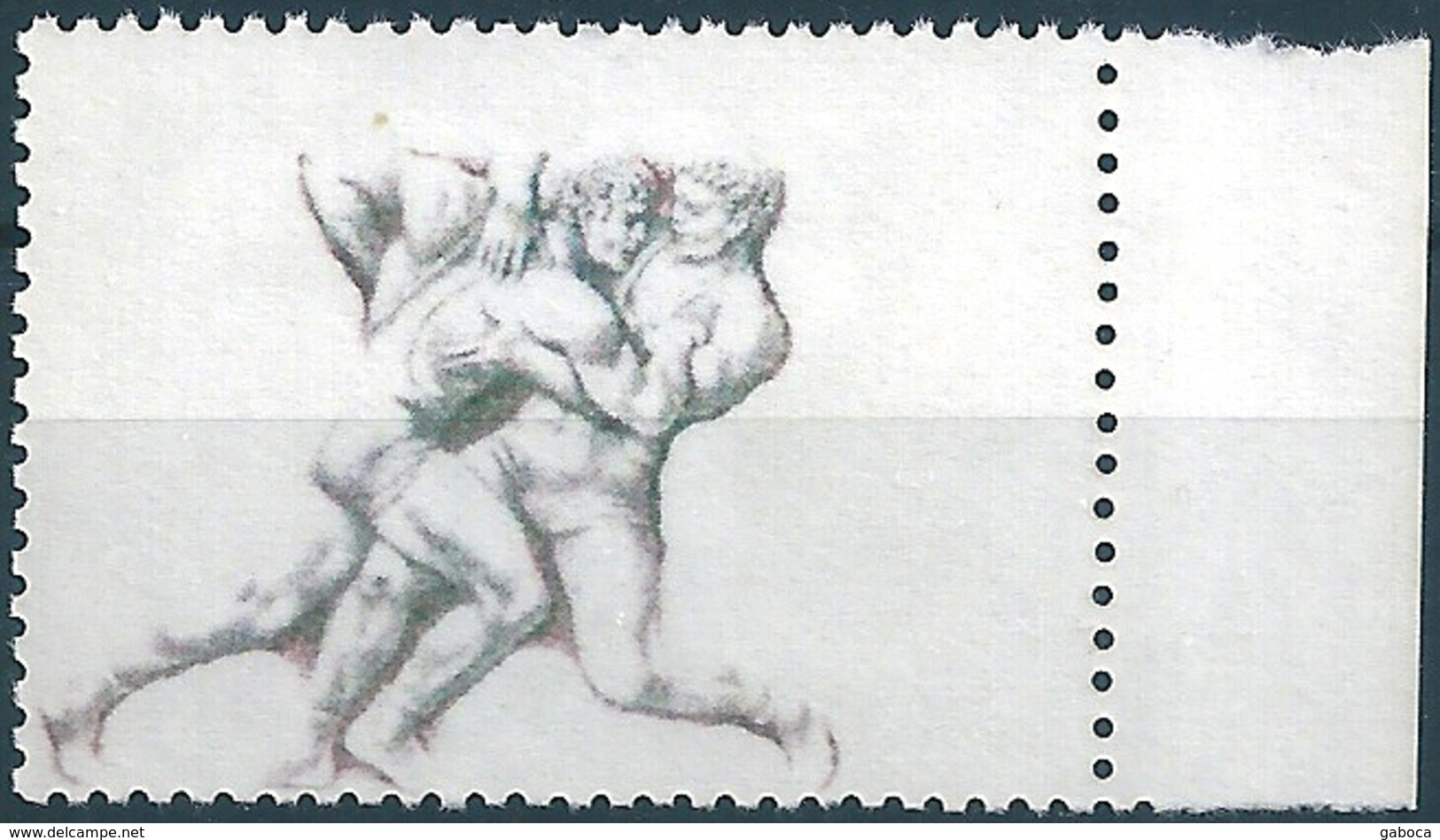 B3518 Russia USSR Olympics 1980 Moscow Sport Wrestling ERROR (1 Stamp) - Sommer 1980: Moskau