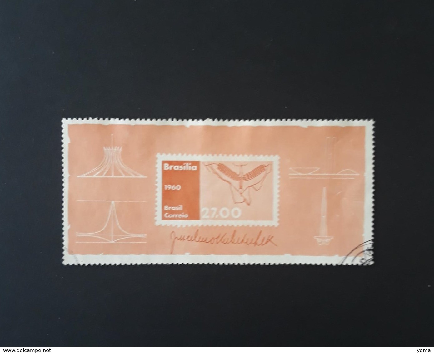 N° 693       Inauguration De La Nouvelle Capitale Brasilia - Used Stamps