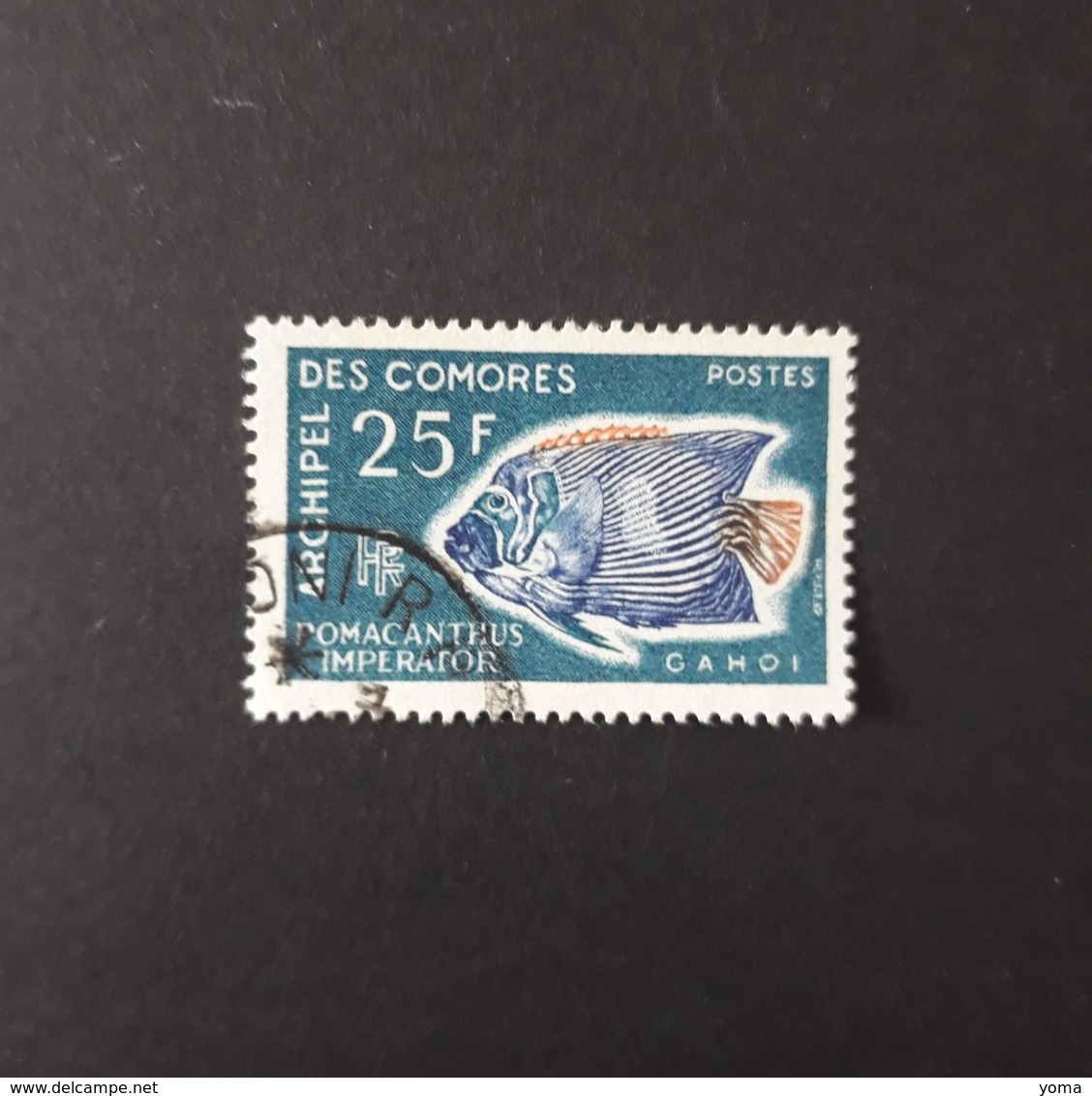 N° 48       Poisson  -  Pomancanthus Imperator - Used Stamps