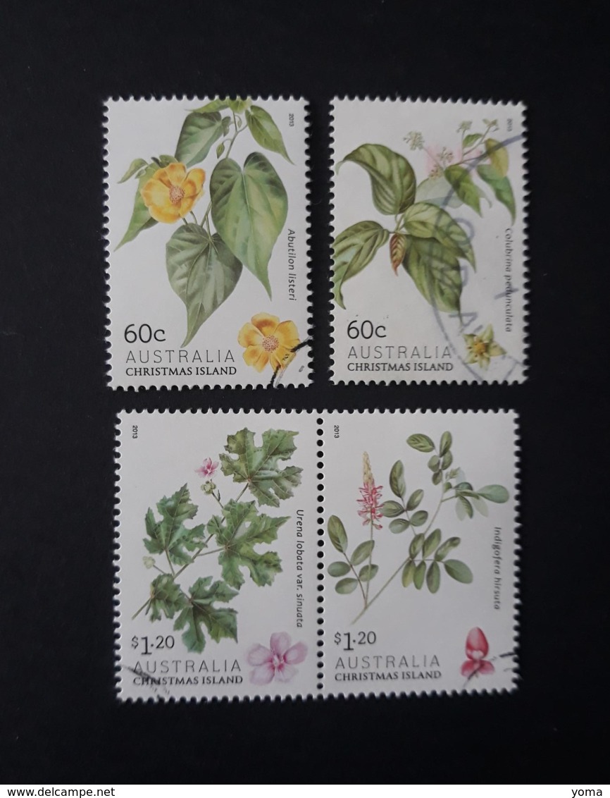 N° 765 à 768         Arbustes à Fleurs -  Oblitérés - Christmas Island