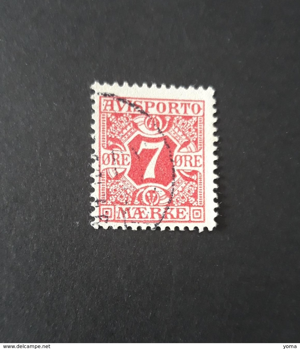 N° 3      7 ö Rose  -  Dentelé 12 1/2  -  Oblitéré - Port Dû (Taxe)