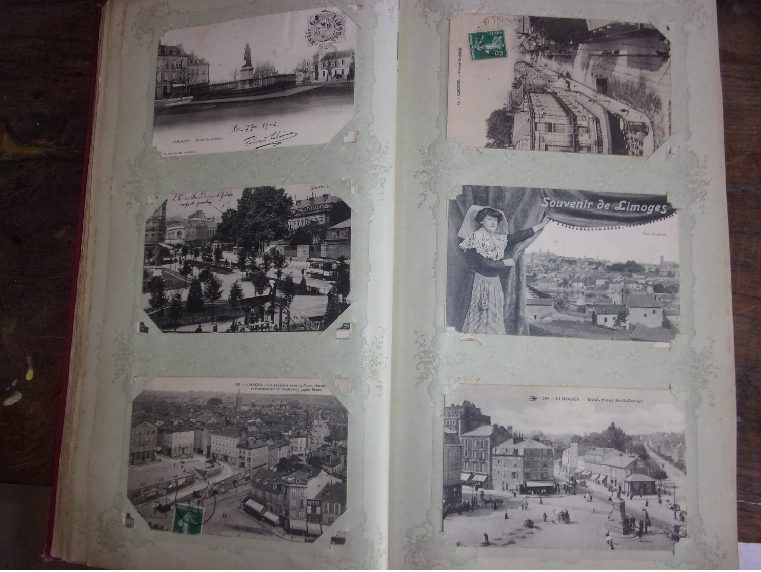 AU PLUS RAPIDE 1 album ancien  plus  360 cartes postales anciennes france en bon etat