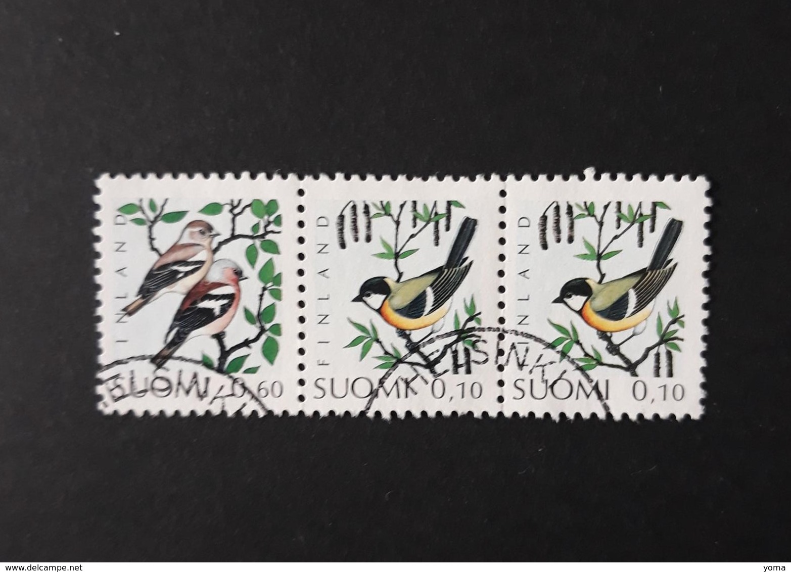 N° 1135 Et 1136       Oiseaux Familiers - Oblitérés