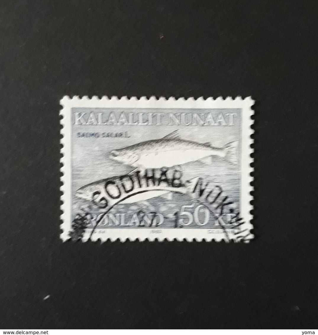 N° 128      Le Saumon  -  50 Kr. - Used Stamps