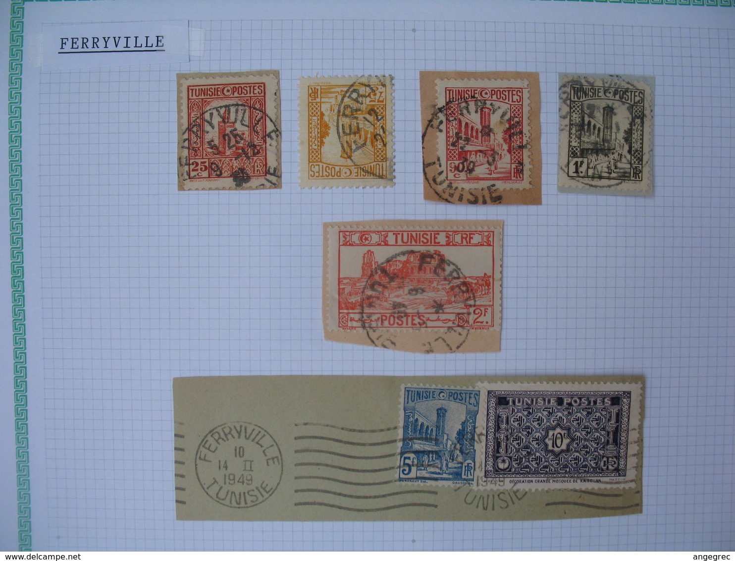 Tunisie Lot De Timbres, Oblitération  choisies De Ferryville   Voir Scan - Oblitérés